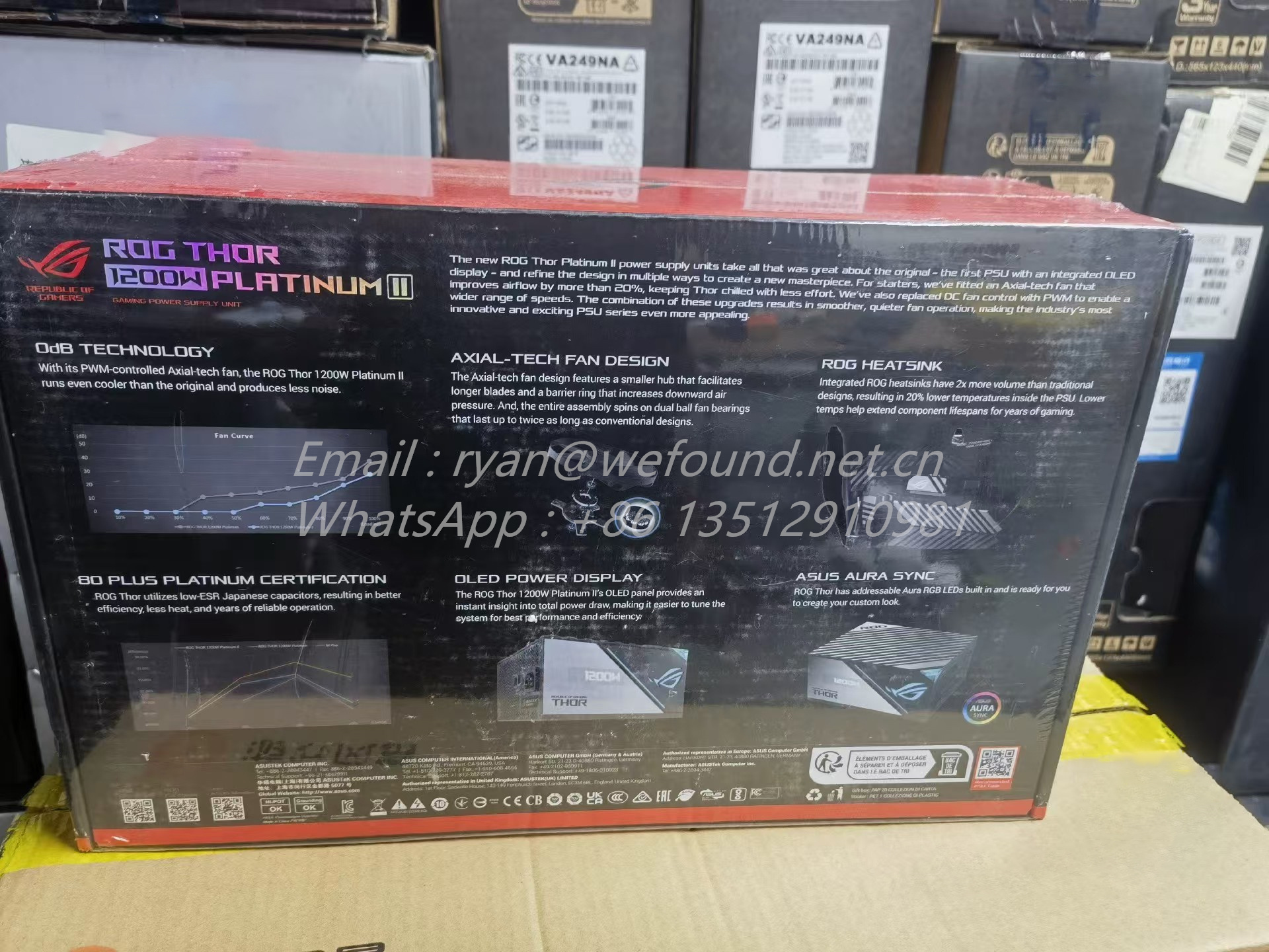For ROG THOR 1200P2 1200W Plat - Pc Unit For Gaming avaliação e preço