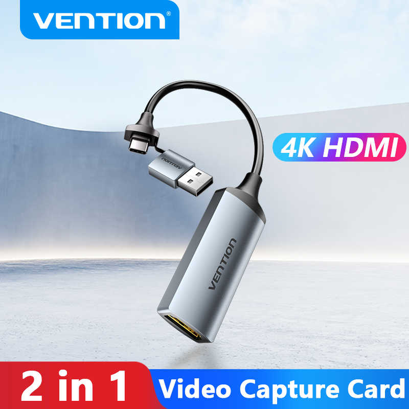 Vention Video Capture Card 4K  - Capture Card Hdmi avaliação e preço