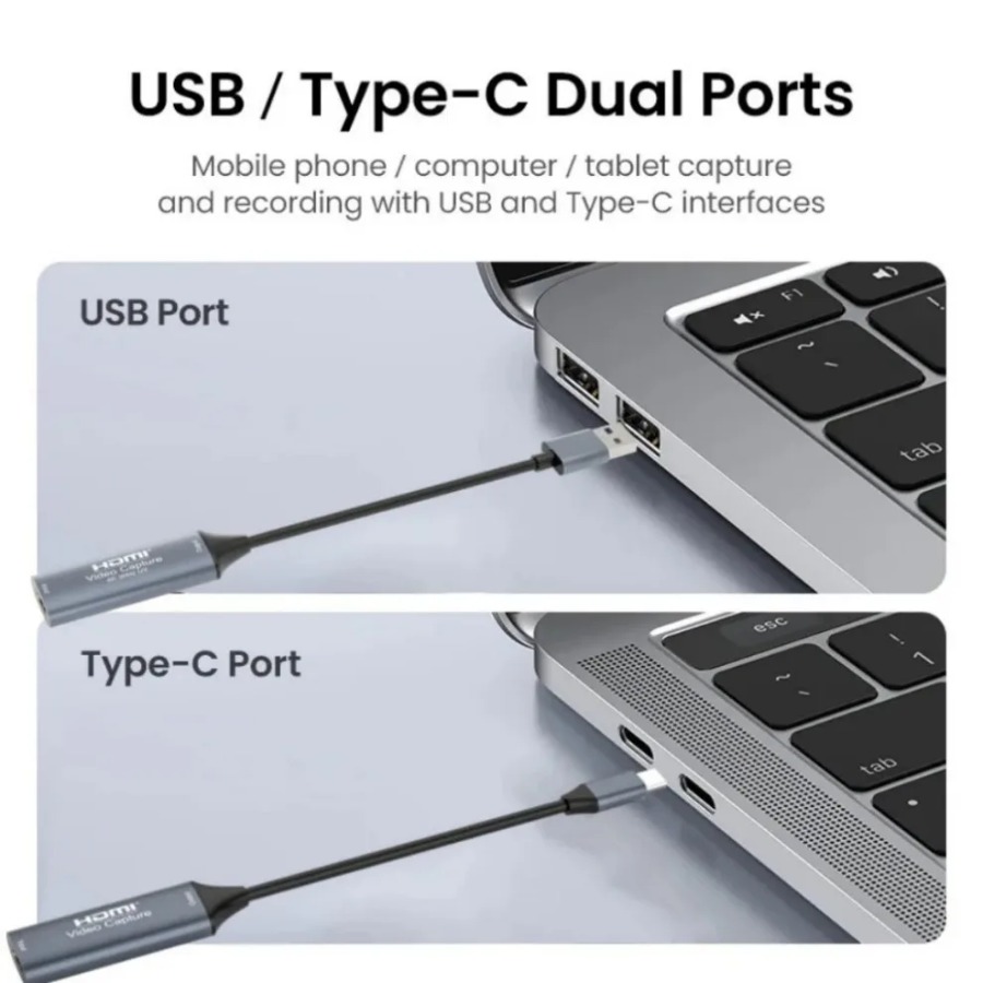 4K USB3.0/Type-C Video Capture - Capture Card Hdmi avaliação e preço