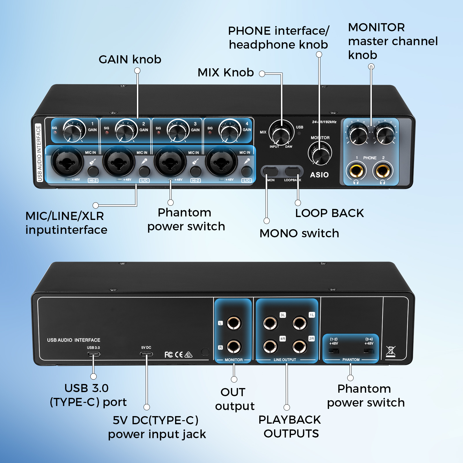 Factory Prices MQ44 Profession - Sound Card Usb avaliação e preço