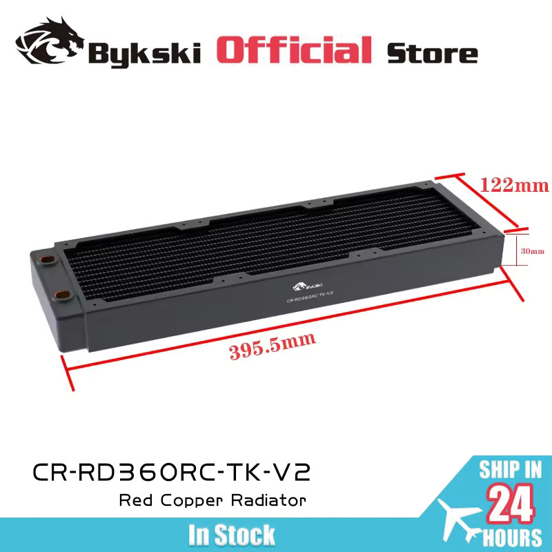 BYKSKI 360mm/480mm Copper Radi - Pc Gaming Liquid Cooling avaliação e preço