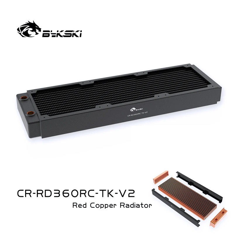 BYKSKI 360mm/480mm Copper Radi - Pc Gaming Liquid Cooling avaliação e preço