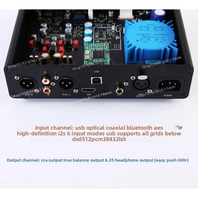 DA68 Desktop HiFi Bluetooth ES - Sound Card Usb avaliação e preço