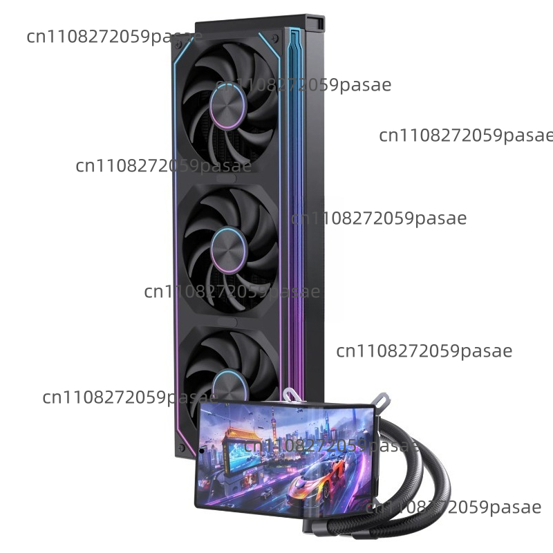 360mm Liquid Cooler PC Case wi - Pc Gaming Water Cooling avaliação e preço