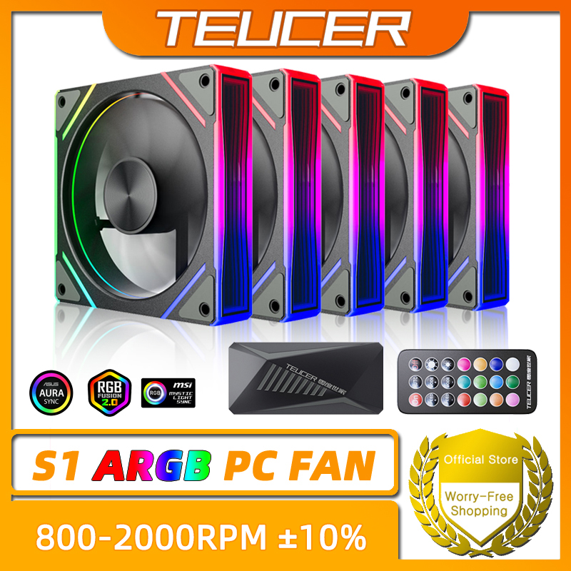 TEUCER Prism S1 ARGB 120mm (12 - Pc Gaming Water Cooling avaliação e preço