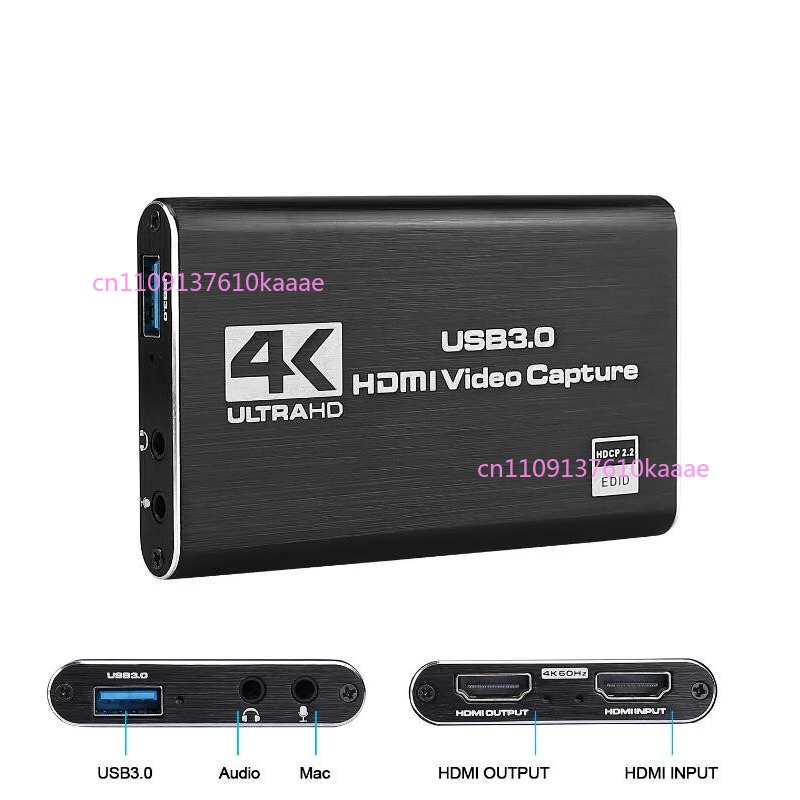 4K 60fps Placa De Captura Elga - Capture Card Hdmi avaliação e preço