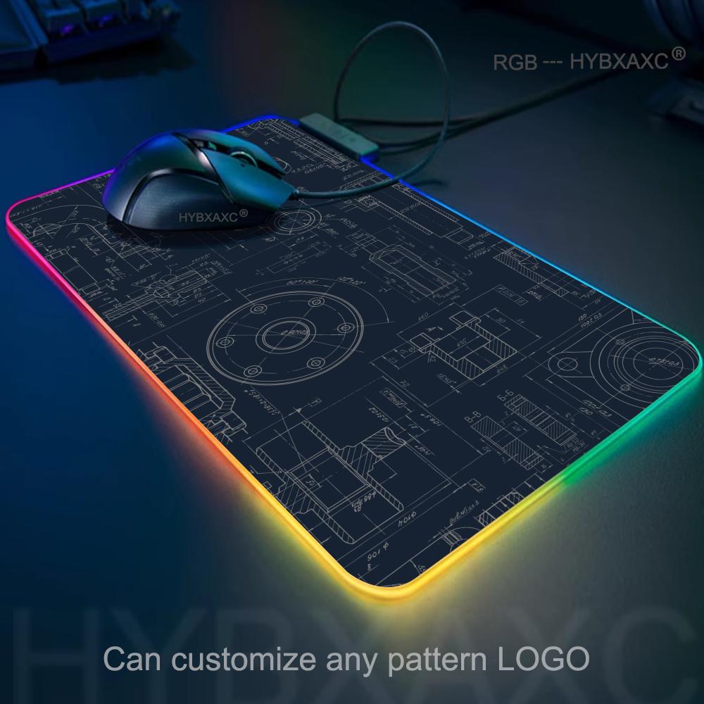 Mechanical Drawing RGB Mouse P - Pc Gaming Drawing avaliação e preço