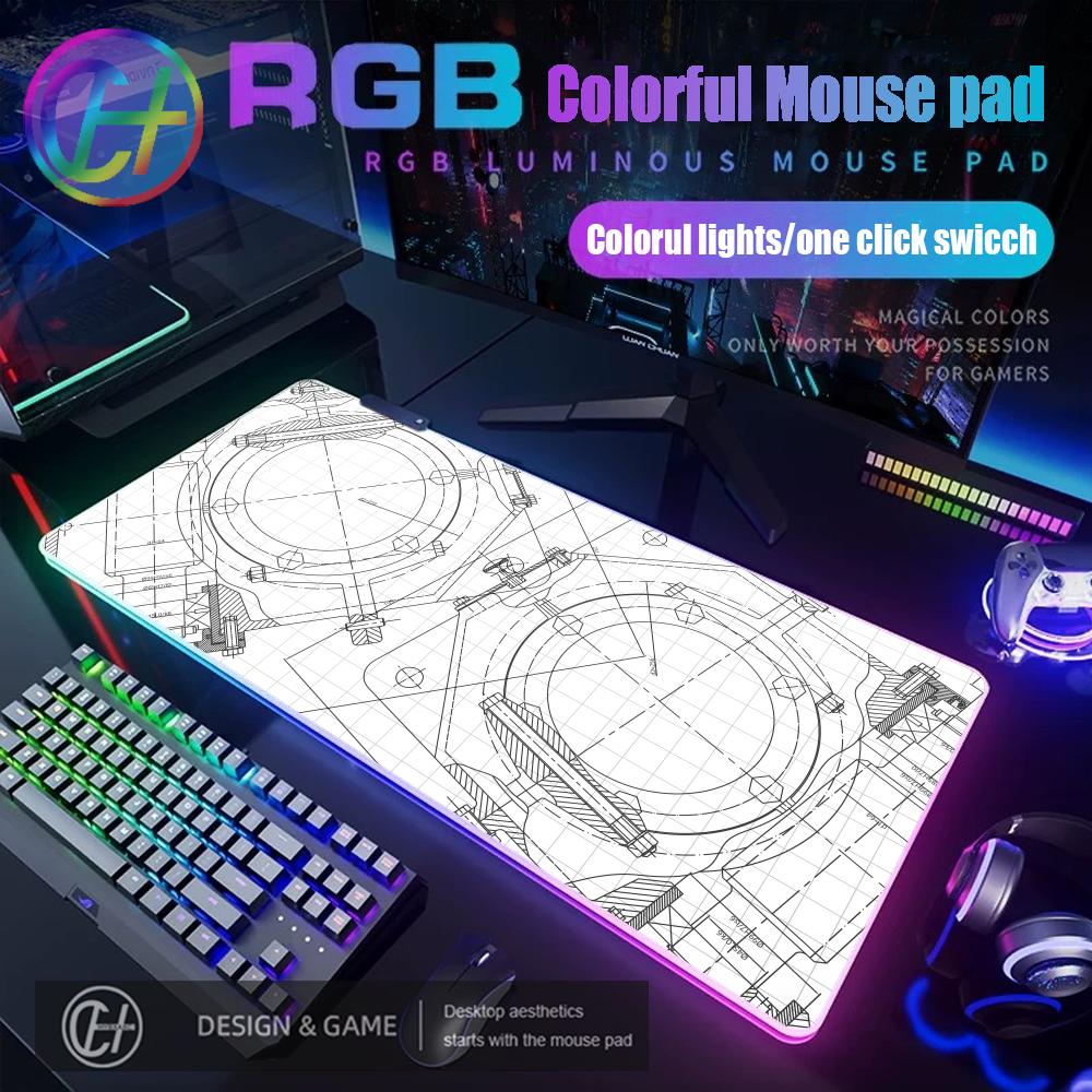 Mechanical Drawing RGB Mouse P - Pc Gaming Drawing avaliação e preço