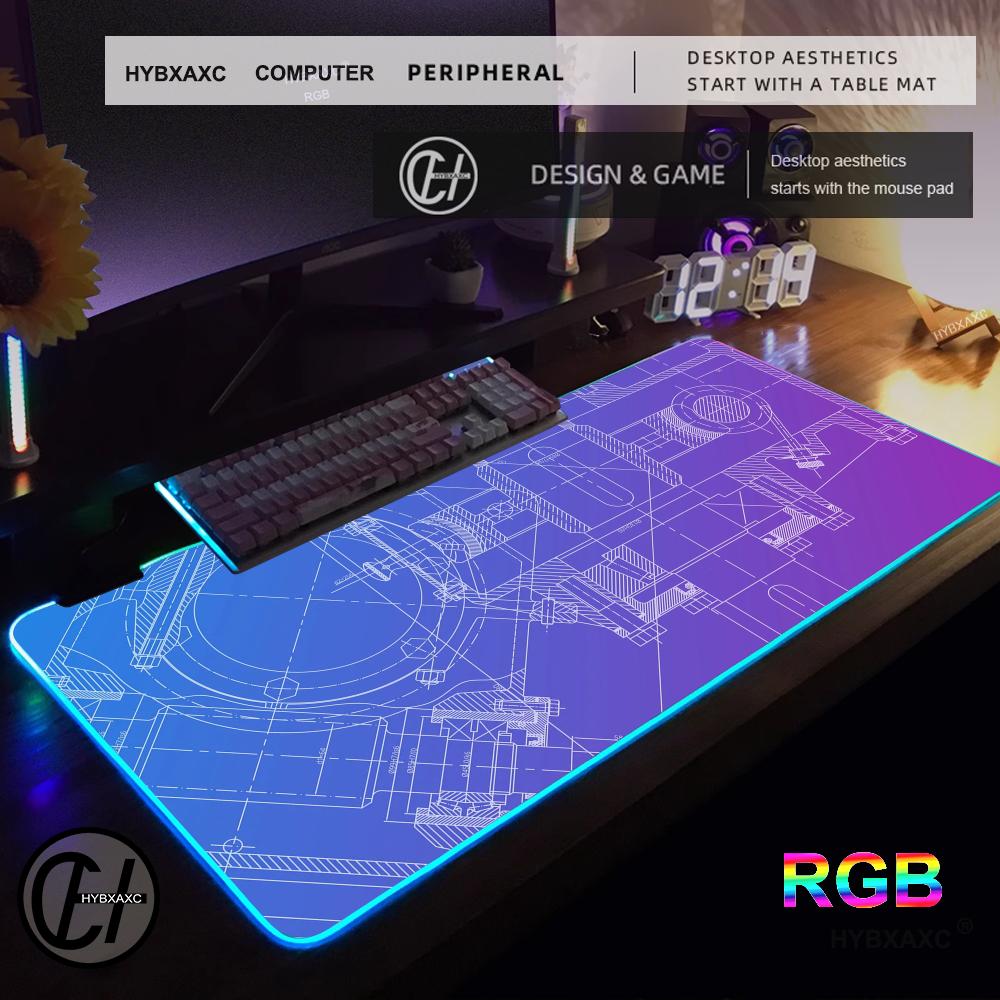 Mechanical Drawing RGB Mouse P - Pc Gaming Drawing avaliação e preço