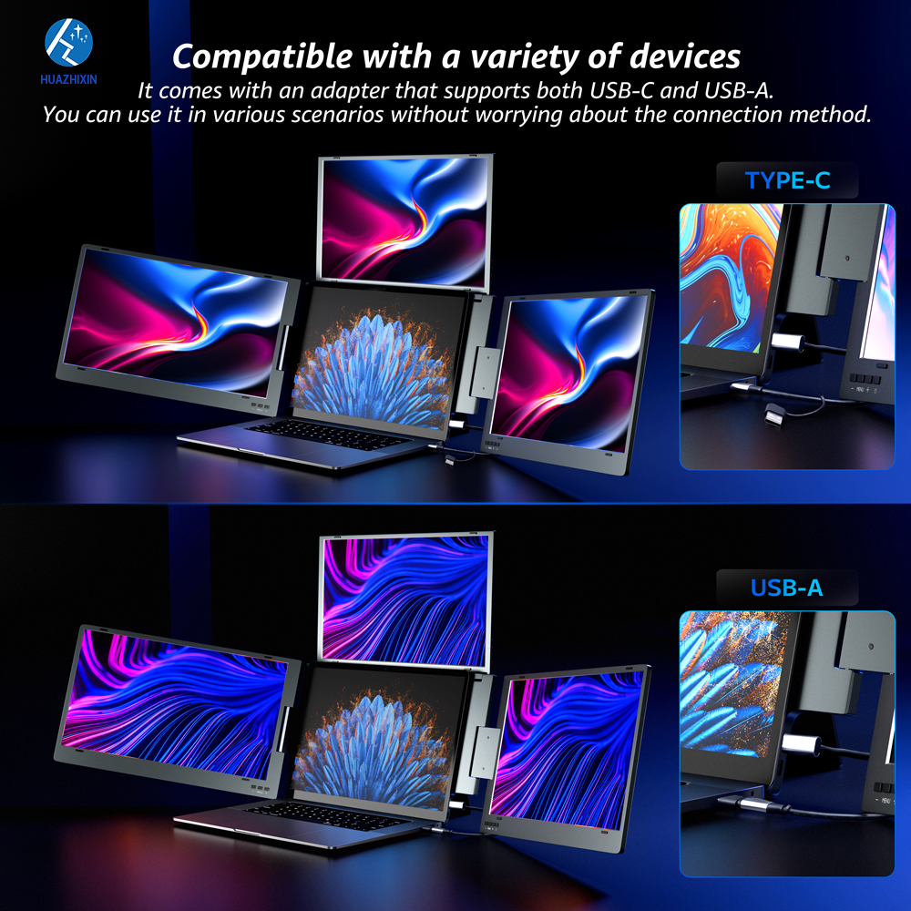 Brand New 2025  Portable Tripl - Monitor Stand avaliação e preço