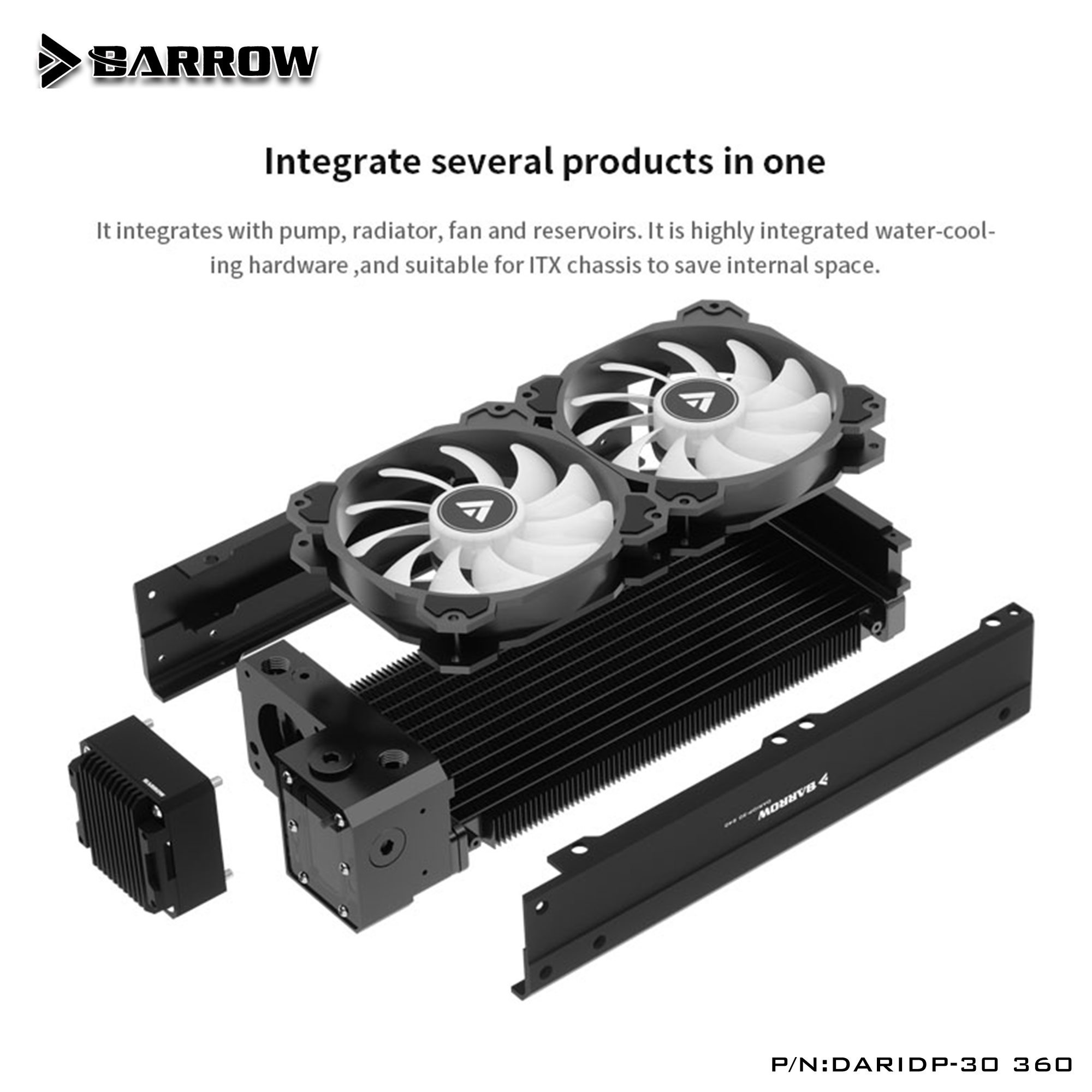 Barrow DARIDP-30 PC Water Cool - Pc Gaming Water Cooling avaliação e preço