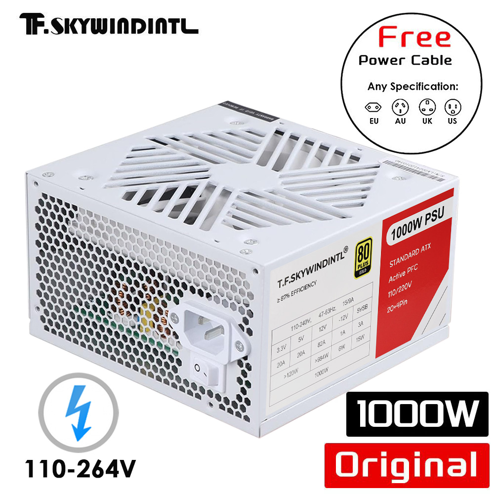 Power Supply 1000 watt gaming  - Pc Gaming Watt avaliação e preço