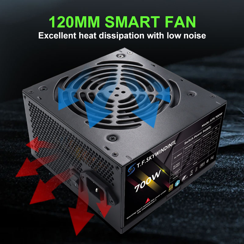 T.F.SKYWINDINTL PC Power Suppl - Pc Unit For Gaming avaliação e preço