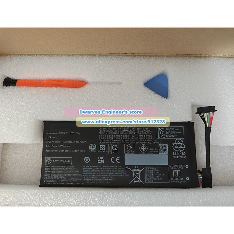 New 7.76V 81Wh L23B2PK0 Batter - Pc Gaming Legion avaliação e preço