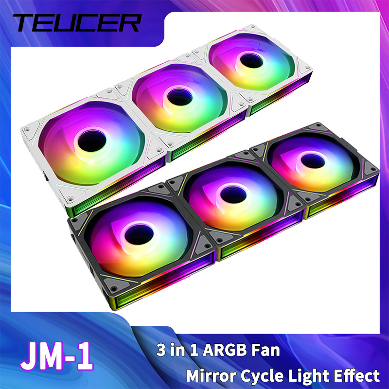 TEUCER JM-1 Computer Case Fan  - Pc Gaming Liquid Cooling avaliação e preço