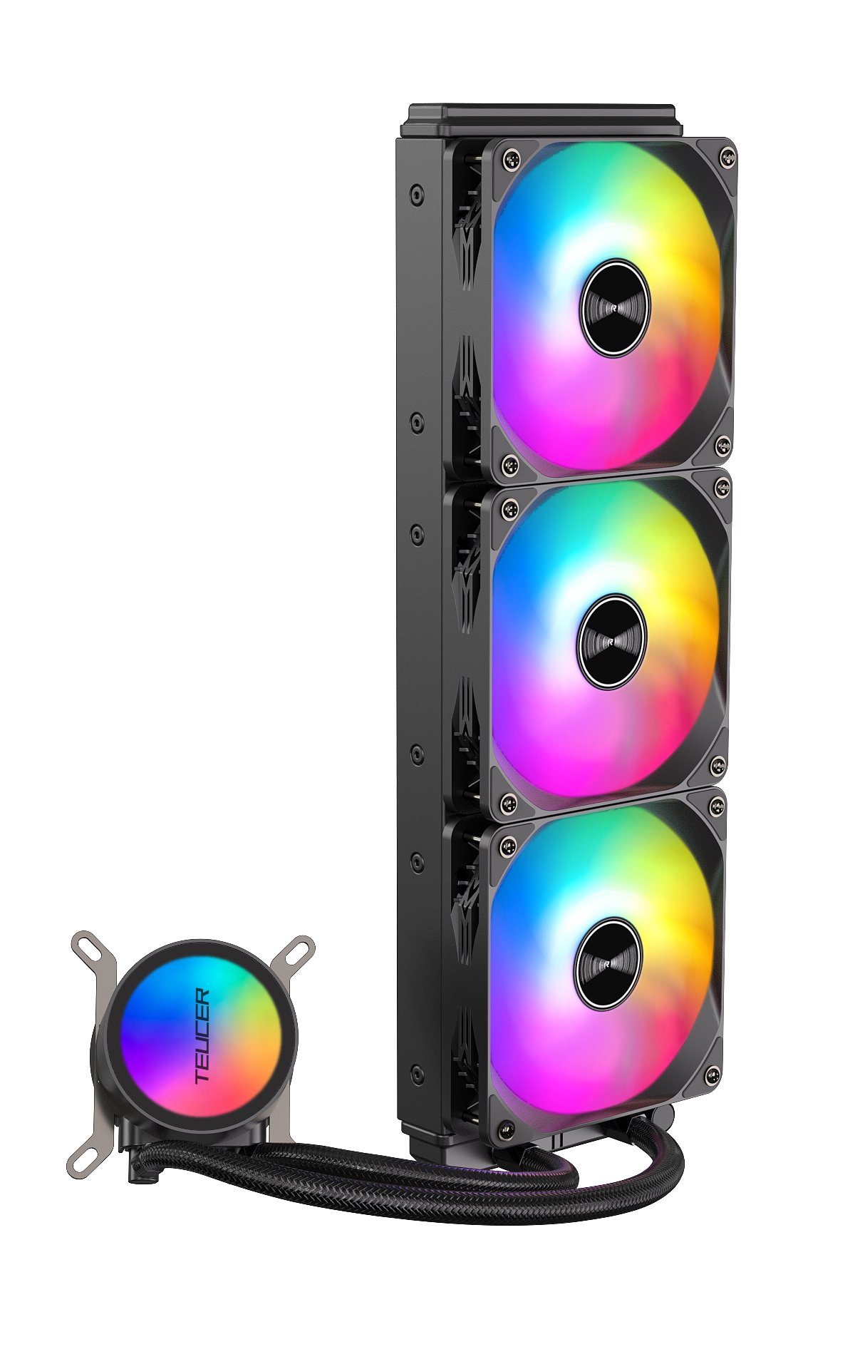 TEUCER RGB CPU Water Cooling C - Pc Gaming Liquid Cooling avaliação e preço