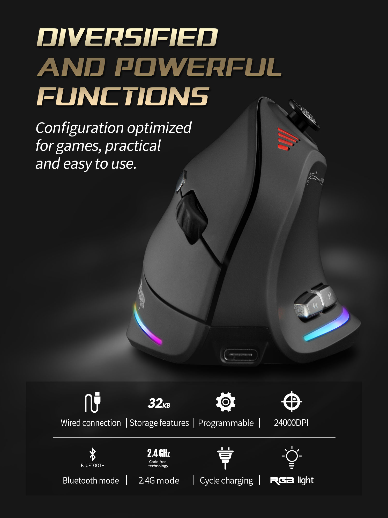 Jomaa RGB Backlit Wireless Ver - Pc Gaming Used avaliação e preço