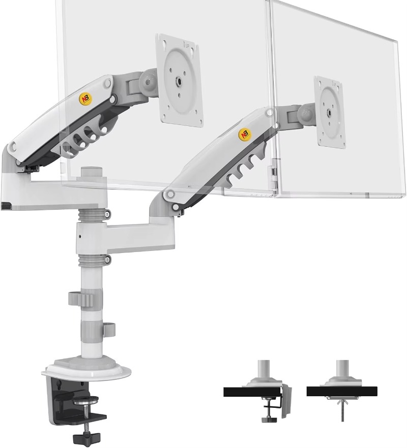 Dual Monitor Desk Mount Stand  - Monitor Stand avaliação e preço