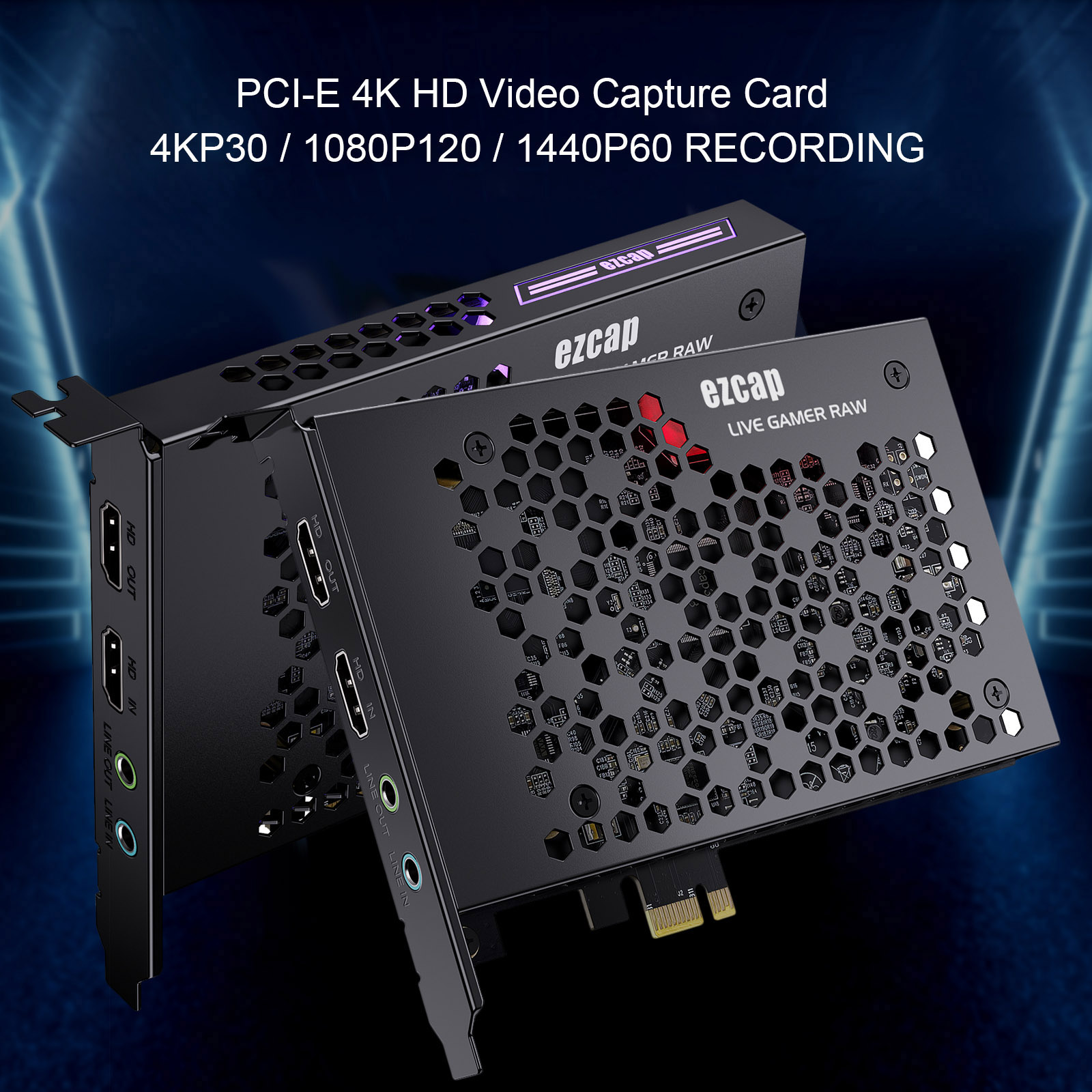ezcap324B Live Gamer Raw PCIE  - Capture Card Hdmi avaliação e preço