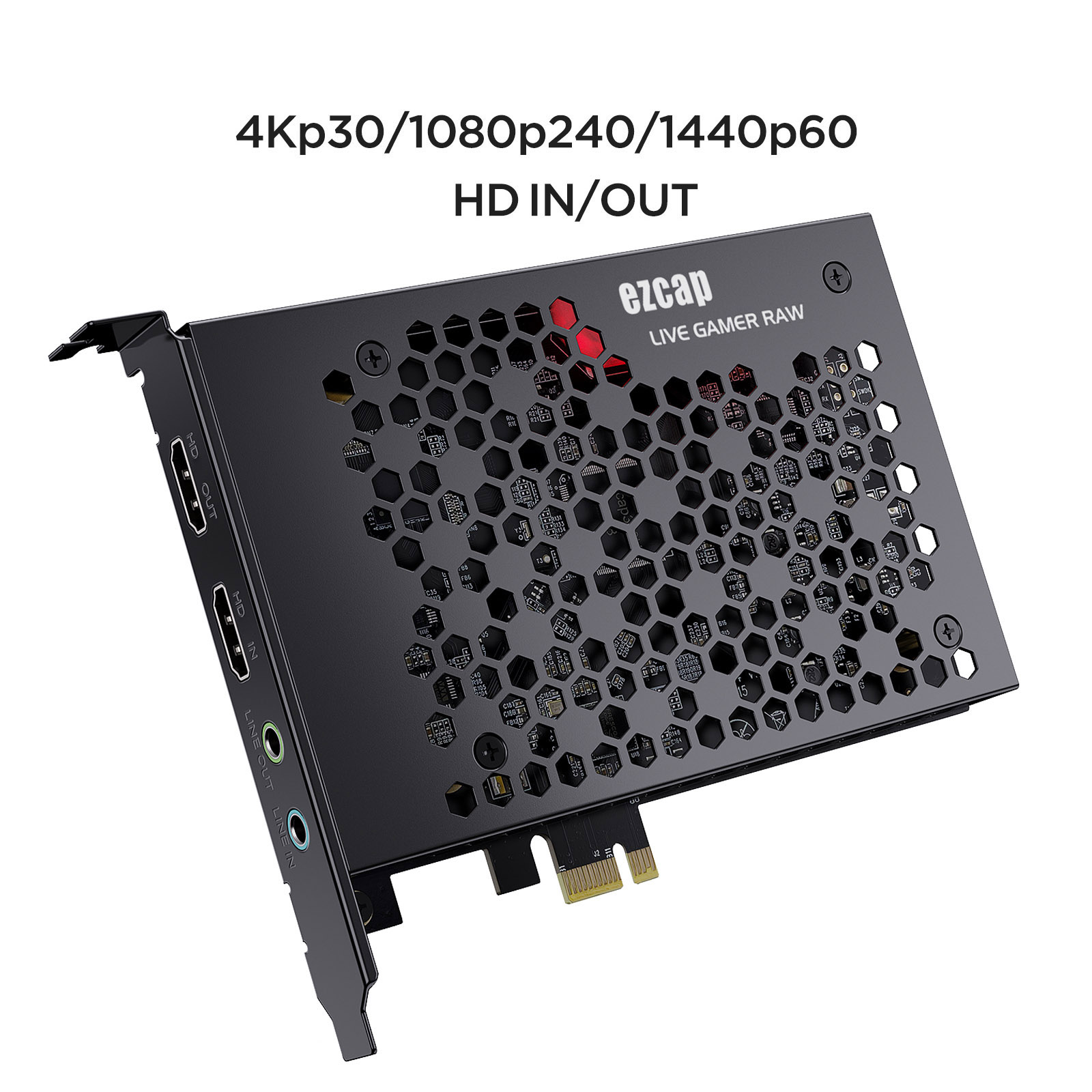 ezcap324B Live Gamer Raw PCIE  - Capture Card Hdmi avaliação e preço